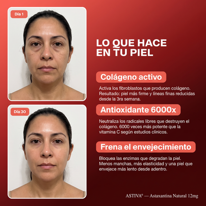 ASTIVA® — Frená el daño que te está envejeciendo
