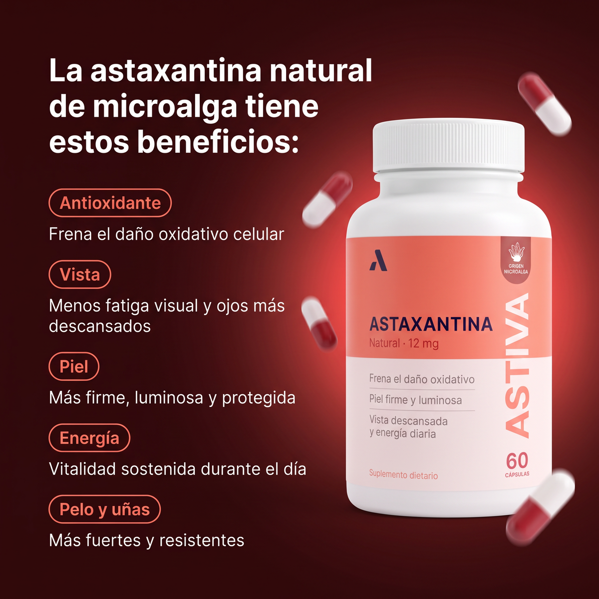 ASTIVA® — Frená el daño que te está envejeciendo