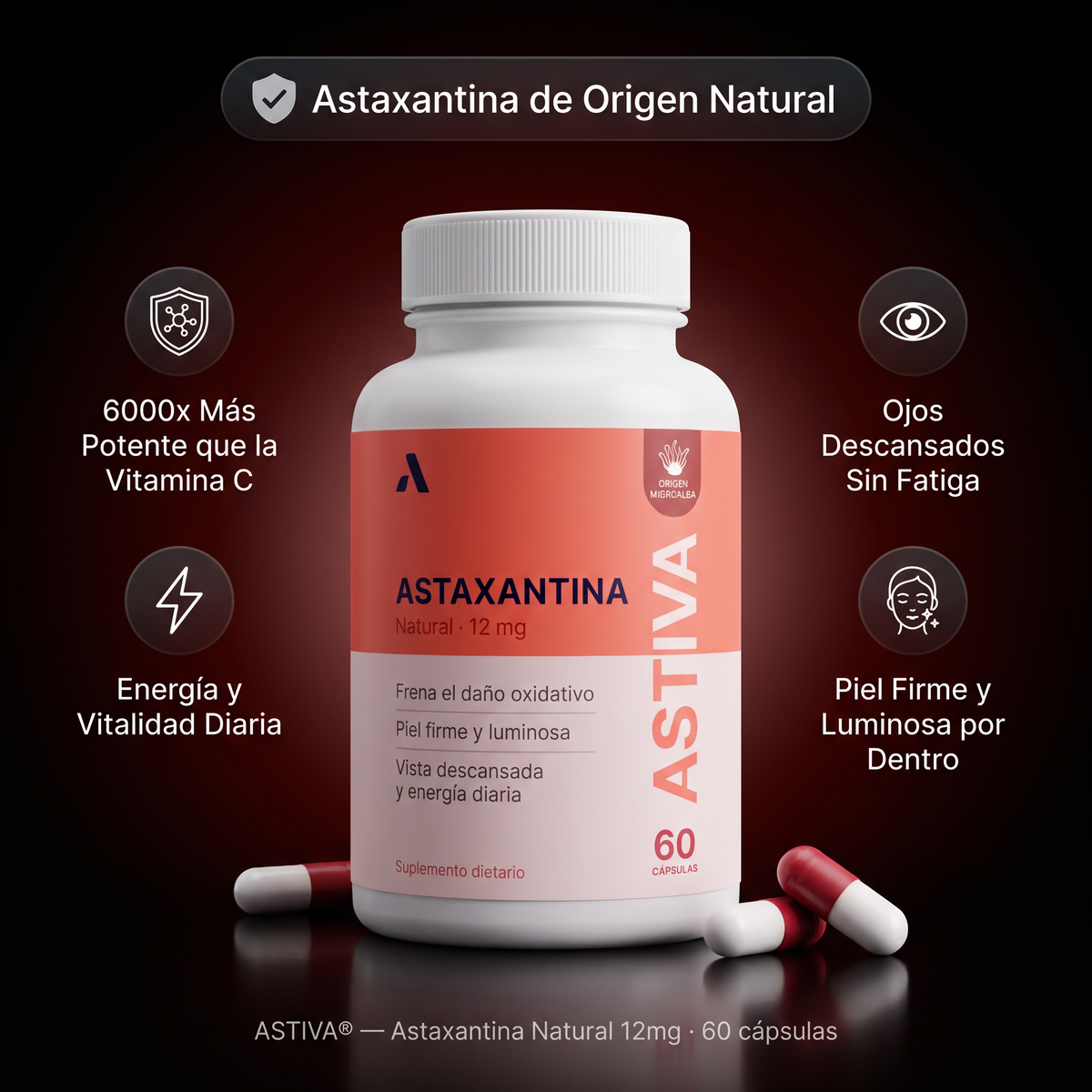 ASTIVA® — Frená el daño que te está envejeciendo
